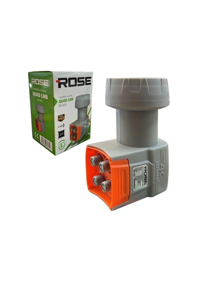 Rose Rg-400 4lü Lnb Quad 0.1db Full Hd