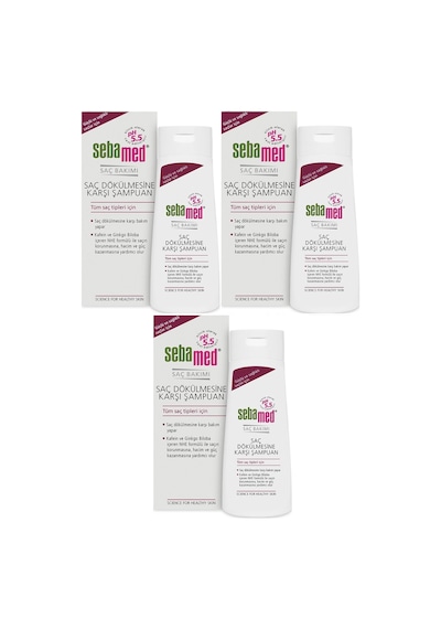 Sebamed Şampuan 400ml Saç Dökülmesine Karşı Tümsaçlar İçin 3lü