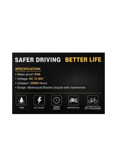7 Li Led Mini Driving Light Ip68 Dc 12-80v 30000 Saat Ömürlü Profesyonel Sis Farı