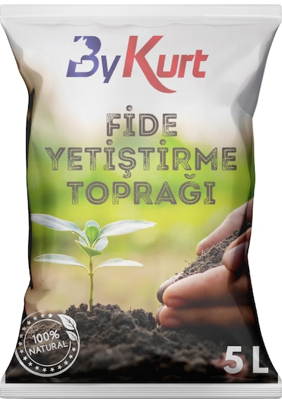 Bykurt Fide Yetiştirme Toprağı 5l Organik Tohum Çimlendirme Ve Patlatma Harcı Zengin Karışım 5 L