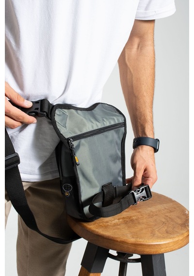 Mega Bag The Northwest Erkek Çantası Motorcu Çantası GRİ