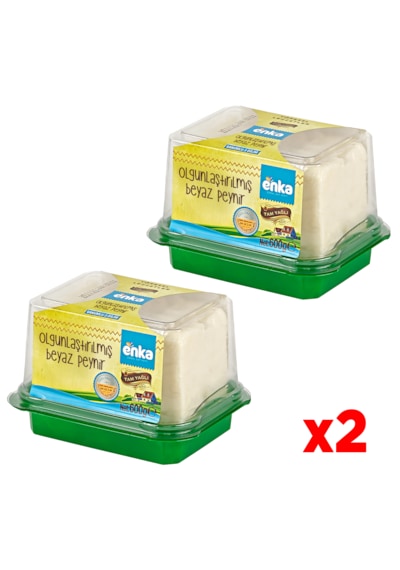 Enka Süt Beyaz Peynir Tam Yağlı Olgunlaştırılmış 600 G 2'li
