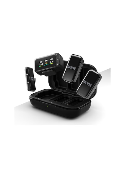 Rode Wireless Micro Camera Kit Evrensel Kamera Bağlantısına Sahip Ultra Kompakt Kablosuz Mikrofon