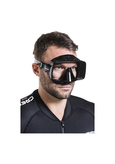 Parumarin Cressi Sf 1 Black Dalış Maskesi