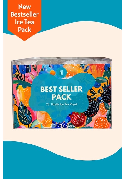 Bestseller Summer Matcha Set - Bestseller Ice Tea Pack, Saf Matcha 50 Gr