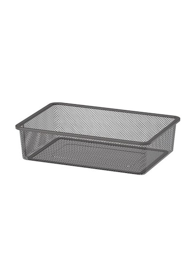 Ikea Trofast Saklama Kutusu, Koyu Gri, 42x30x10 Cm