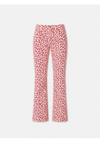 Xint Kırmızı Pamuk Dokulu Slim Fit Pantolon 201251