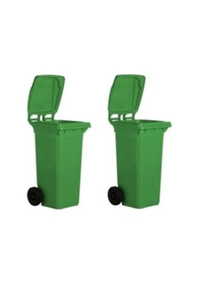 120 Lt Çöp Konteyneri Tekerlekli Endüstriyel Çöp Kovası Konteyner N11.6051