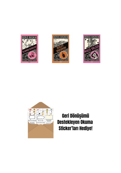 Ölümün Sevgilisi + Devlet Danışmanı + Maça Valesi + Okuma Sticker'ları