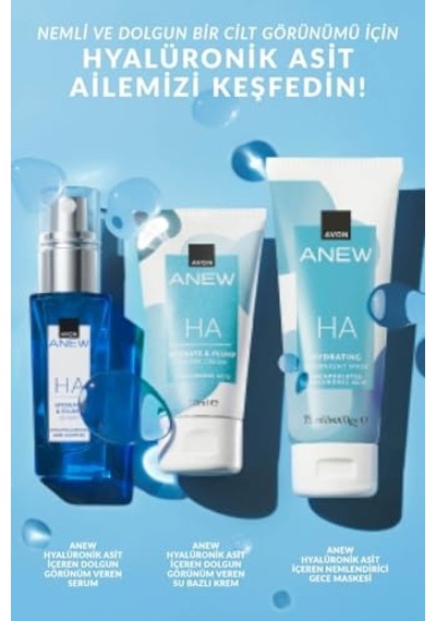 Anew Hyalüronik Asit İçeren Dolgun Görünüm Veren Serum 30 Ml
