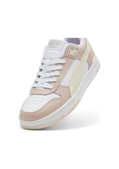 Puma 386373 30 Rebound Game Low White/rose Quartz/rosebay Kadın Sneaker Pembe