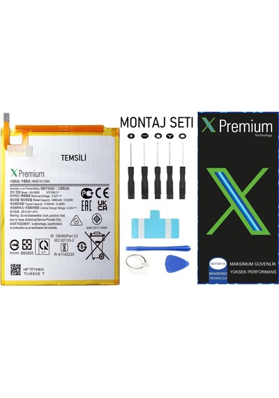 Samsung Galaxy Uyumlu Tab A 10.1 Sm T510 Batarya Pil Süper Yüksek Kalite Xpremium