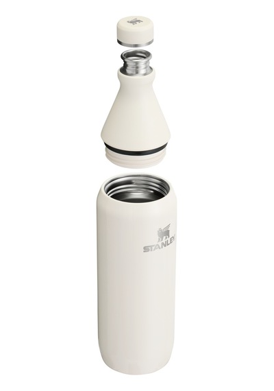 Stanley The All Day Slim Soğuk Su Şişesi 0,60 Lt - Cream Krem