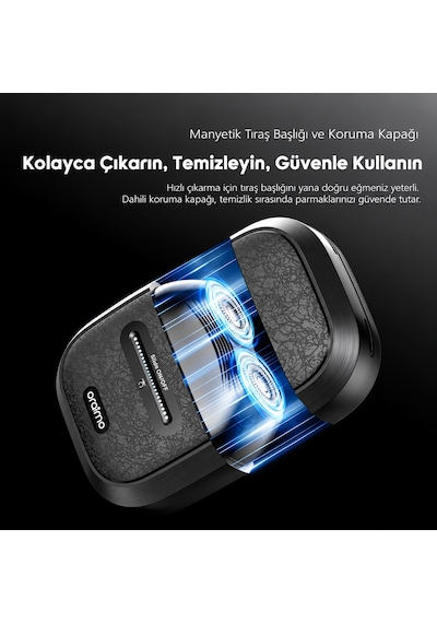 Oraimo Ors-210n Tıraş Makinesi Graphite