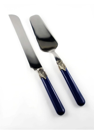 Rivadossi Classic Lacivert Pasta Servis Seti