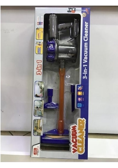Uçar Sesli Işıklı Dikey Oyuncak Elektrikli Süpürge