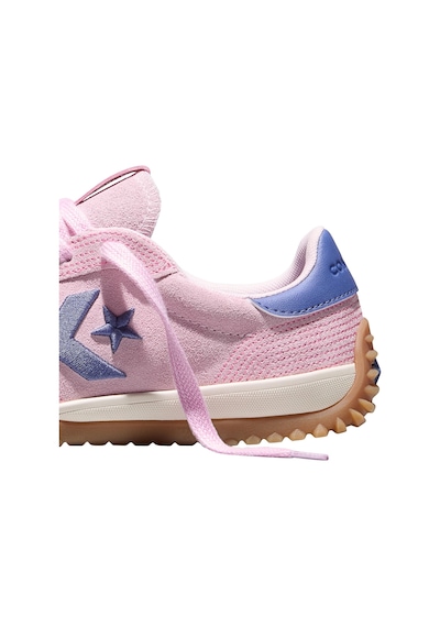 A16076c-k Converse Run Star Traıner Stıtched Suede Kadın Spor Ayakkabı Pembe A16076c-k