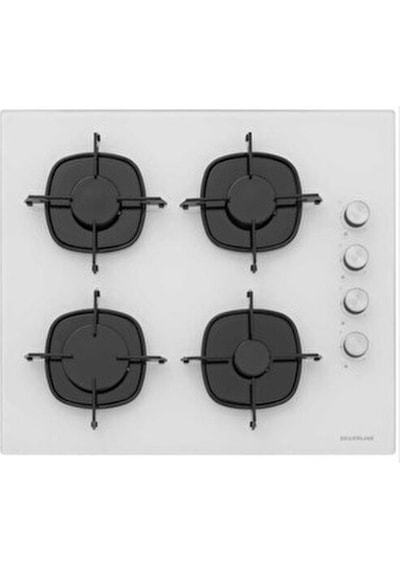 Silverline BO6502W02 - CS5335W02 - 3481 FLAM Beyaz Cam Ankastre Set