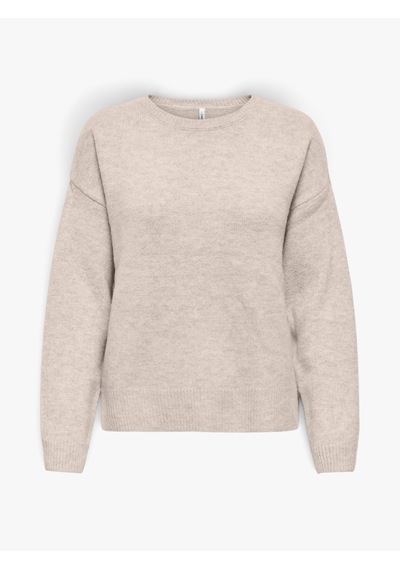 Only Onlolıvıa Ls O-neck Cc Knt Kadın Beyaz Kazak - 15380548