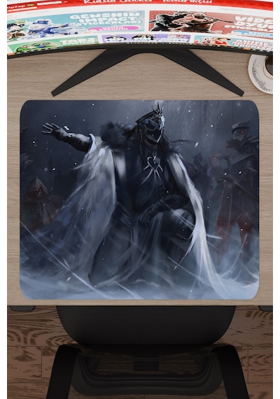 Capitano Genshin Impact Anime Oyuncu V4 - 48x40 Xl Gaming Mouse Pad Fare Altlığı