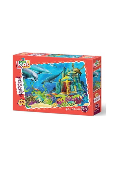Yappuzz Okyanus Arkadaşları 50 Parça Çoçuk Puzzle