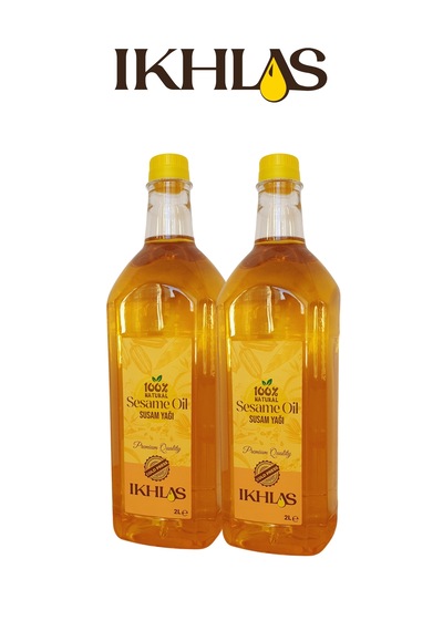 Ikhlas Soğuk Sıkım Susam Yağı 2 x 2 L
