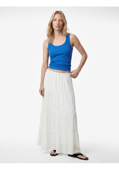 Koton Pamuklu U Yaka Slim Fit Atlet Mavi 6sak10269ek