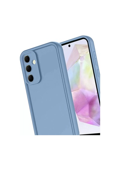 Newface Samsung Galaxy A17 5g Viera Silikon - Mavi