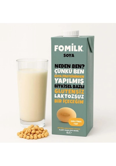 Fomilk Soya Sütü 1 Lt