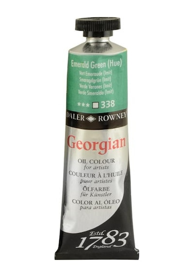 Daler Rowney Georgian Yağlı Boya 225Ml - N:338 Emerald Green
