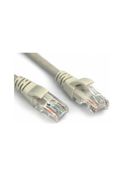 50 Metre Patch Kablo Cat6 Utp Network Kablosu Gri