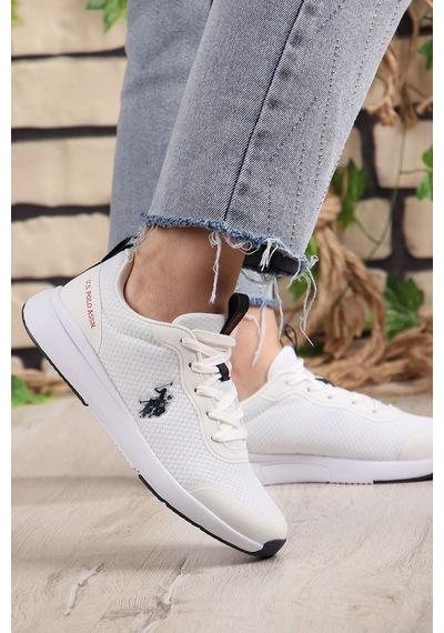 U.s. Polo Assn. Smart Hafif Taban Kadın Spor Ayakkabı 867800000616 05 Beyaz