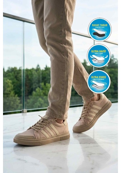 Walkway Vizon Bağcıklı Hafif Esnek Erkek Spor Ayakkabı Elva M