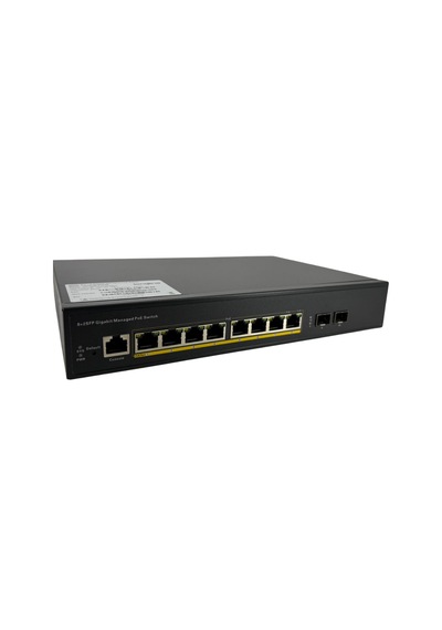 Longlıne Lng5700-8tp2s 8 Port L2 Gigabit Yönetilebilir Poe Switch (8x Poe + 2x Sfp)