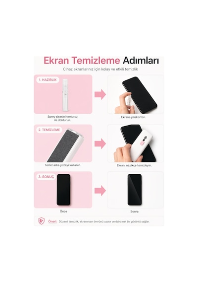 7 İn 1 Temizlik Kiti Laptop Klavye Telefon Kamera Apple AirPods Uyumlu Çok Fonksiyonlu Temizleme Seti Diğer