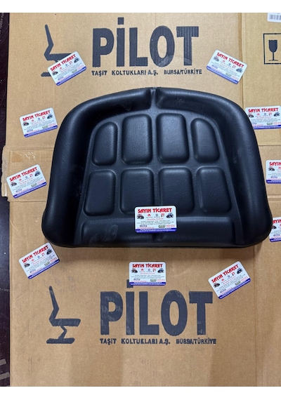 Pilot Traktör Koltuk Alt Döşeme Siyah Tabanlık Deri
