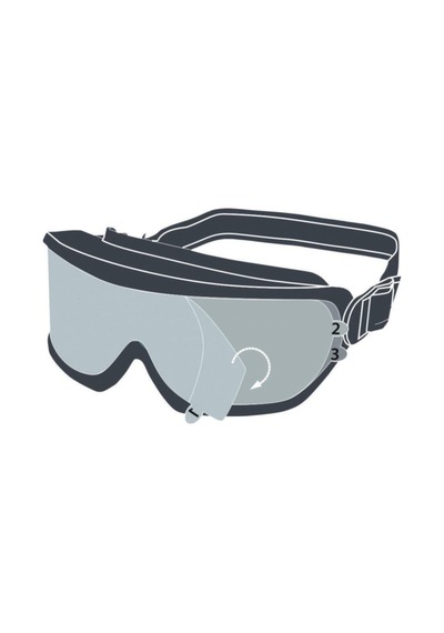 Galeras Füme Goggle Iş Gözlüğü