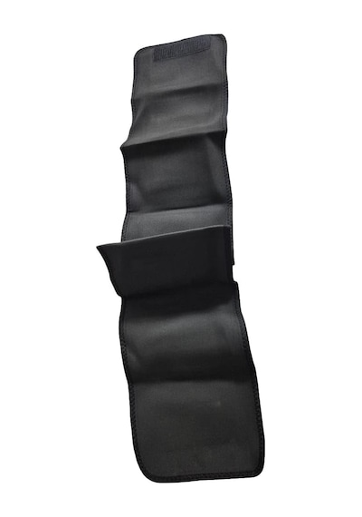 Termal Sauna Kemer, Neopren Malzeme, Bel Ve Göbek Eritme, Ayarlanabilir Beden, 60-115 Cm, Siyah