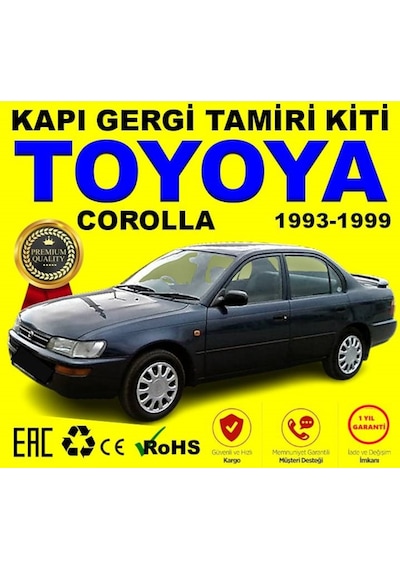 Toyota Corolla Uyumlu Kapi Gergi Tamir Kiti 4 Kapi 487472446