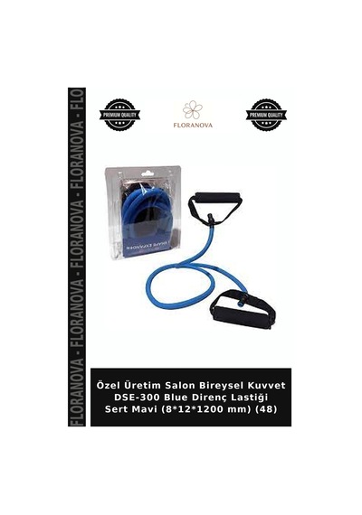 Özel Üretim Salon Bireysel Kuvvet Dse-300 Blue Direnç Lastiği Sert Mavi 8 12 1200 Mm 48