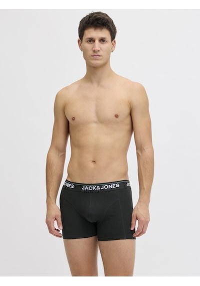 Jack & Jones Erkek 3'lü Boxer Paketi - Timothy - 12291495 Phantom