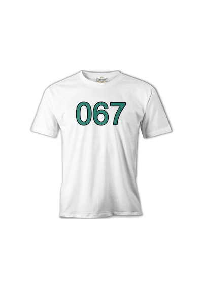 Squid Game - 067 Beyaz Erkek Tshirt