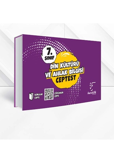 7.Sınıf Cep Test Din Kültürü Ahlak Bilgisi -  Karekök Eğitim Yayın