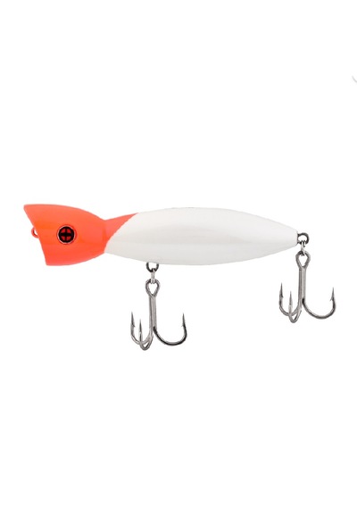Fujin La-nina 10cm 24gr Maket Balık Su Üstü Popper 163 Uv Red Hea