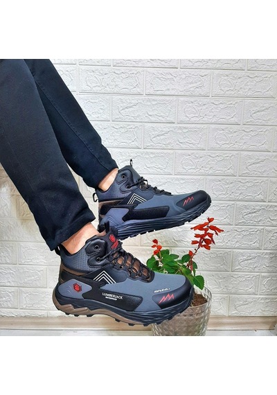 Lumberjack Burk Gri-siyah Waterproof Outdor Erkek Bot 001