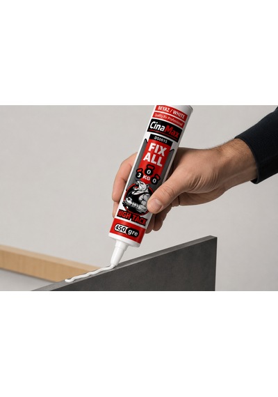 Güçlü Montaj Yapıştırıcısı 450 Gr Korniş Ayna Pvc Ahşap Mermer Taş Seramik Yapıştırıcı