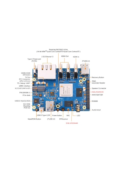 Orange Pi 5 Plus 4gb