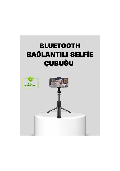 8753tknd Bluetooth Selfie Çubuğu 360 Dönebilen Başlık, Kablosuz Bağlantı 893hmng Çok Renkli