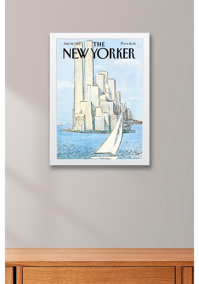 The New Yorker Çerçeveli Tablo July 19 1982