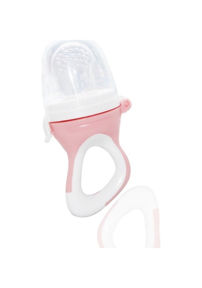Silikon Uçlu Meyve Sebze Emziği Pembe 600 Pembe